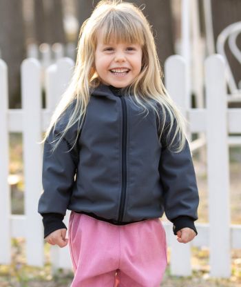 Waterproof Softshell Hoodie Anthracite