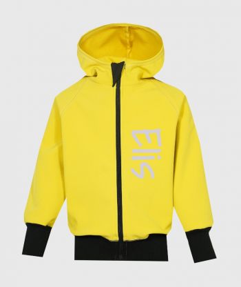 Waterproof Softshell Hoodie Mustard Yellow